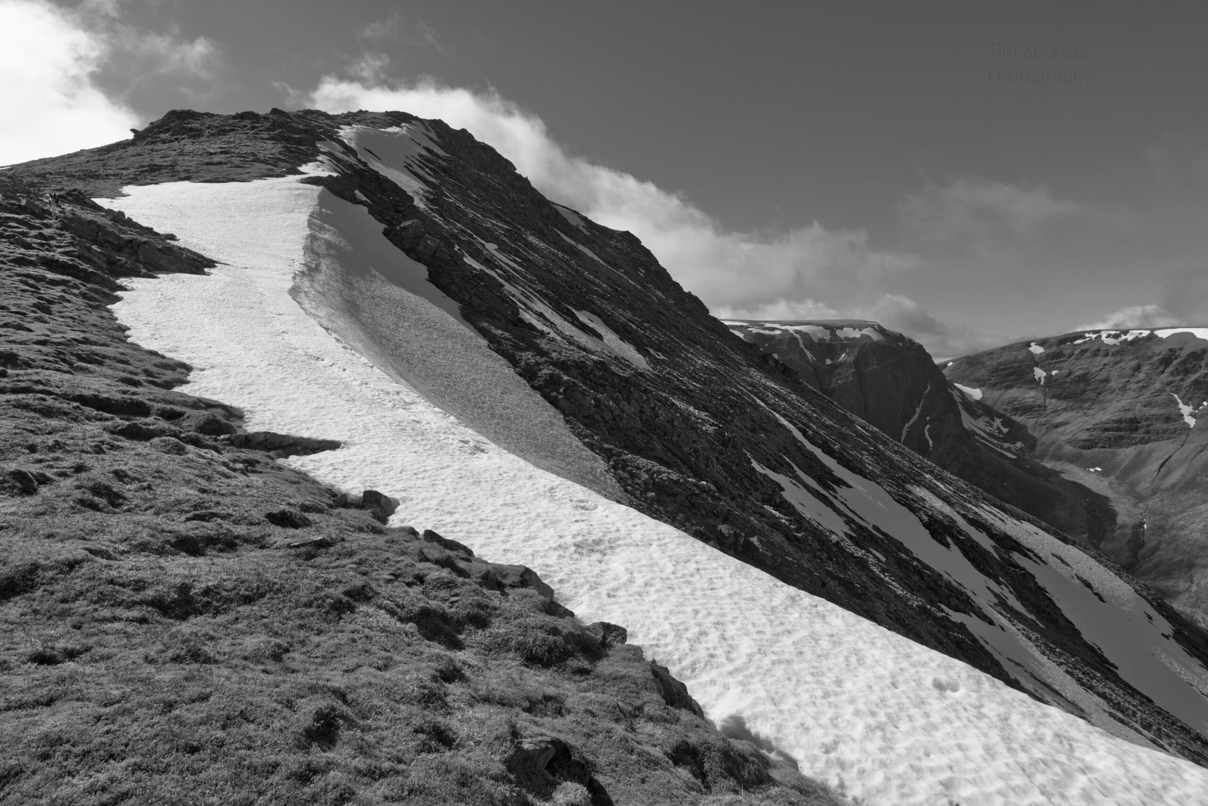 The Highlands; black and white